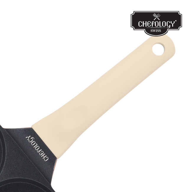 Chefology 18cm Breakfast Egg Pan (with 4-holes)