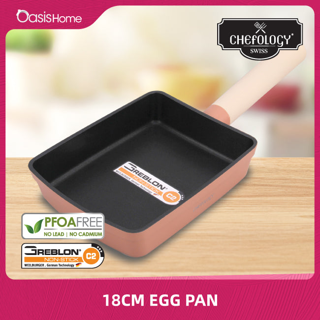 Chefology 18cm Egg Pan