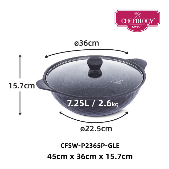Chefology 36cm Master Wok