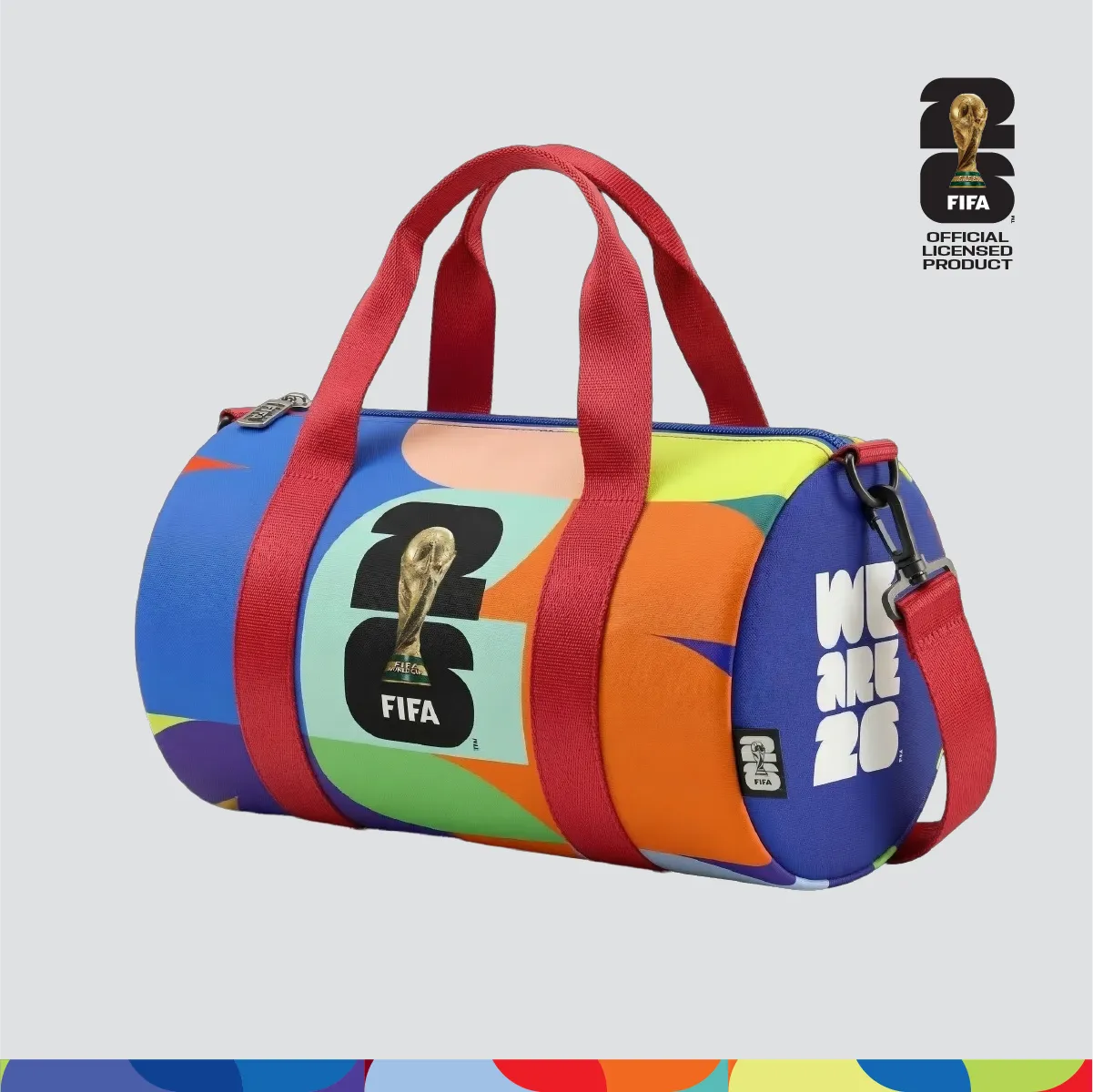 FIFA World Cup 2026â„¢ Mini Duffel Bag Vibrant Multi Color/Trophy