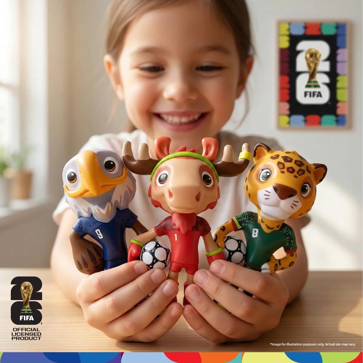 FIFA World Cup 2026â„¢ Mascot 3D Figurine Box
