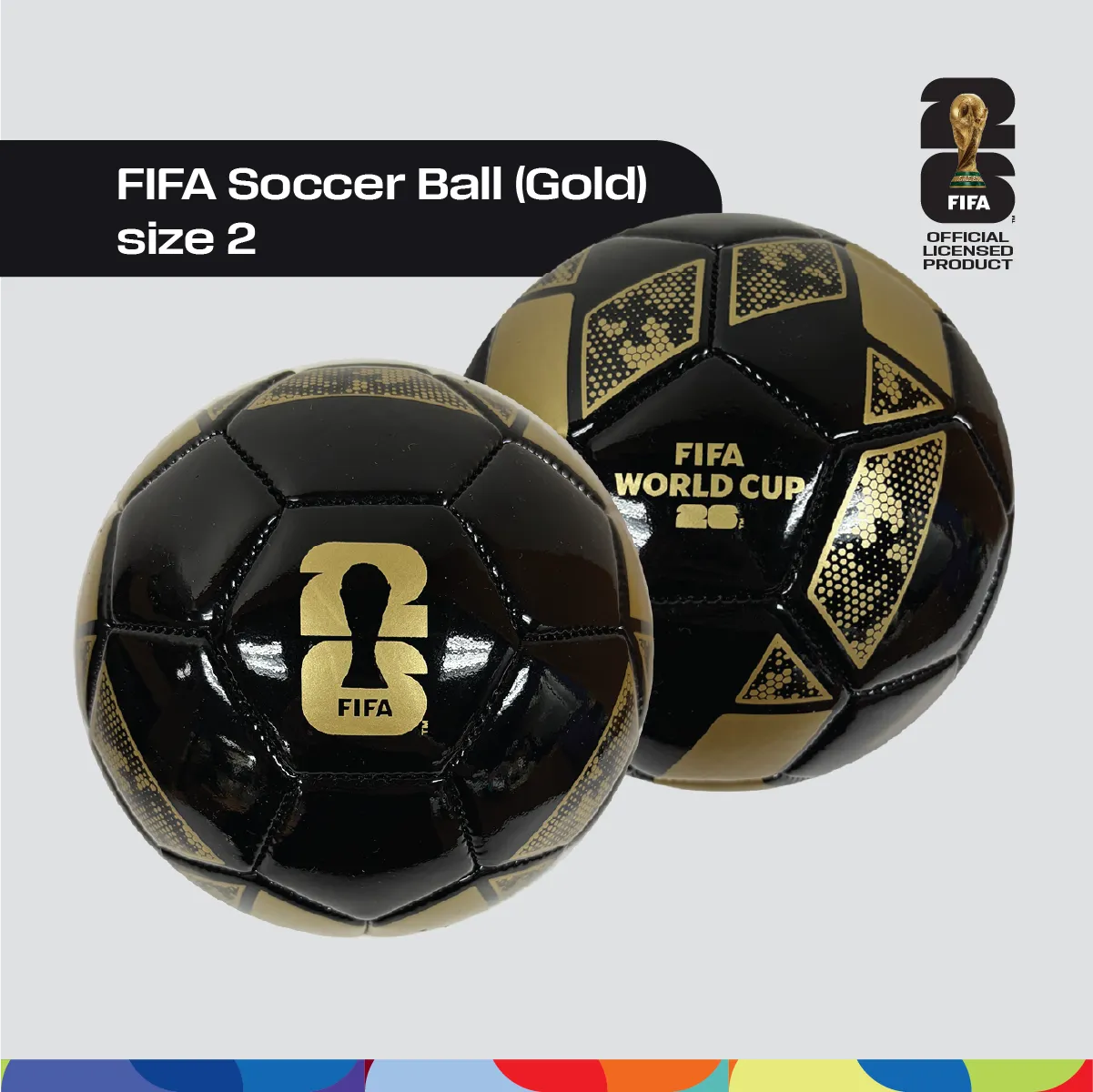 FIFA World Cup 2026â„¢ Football - Black