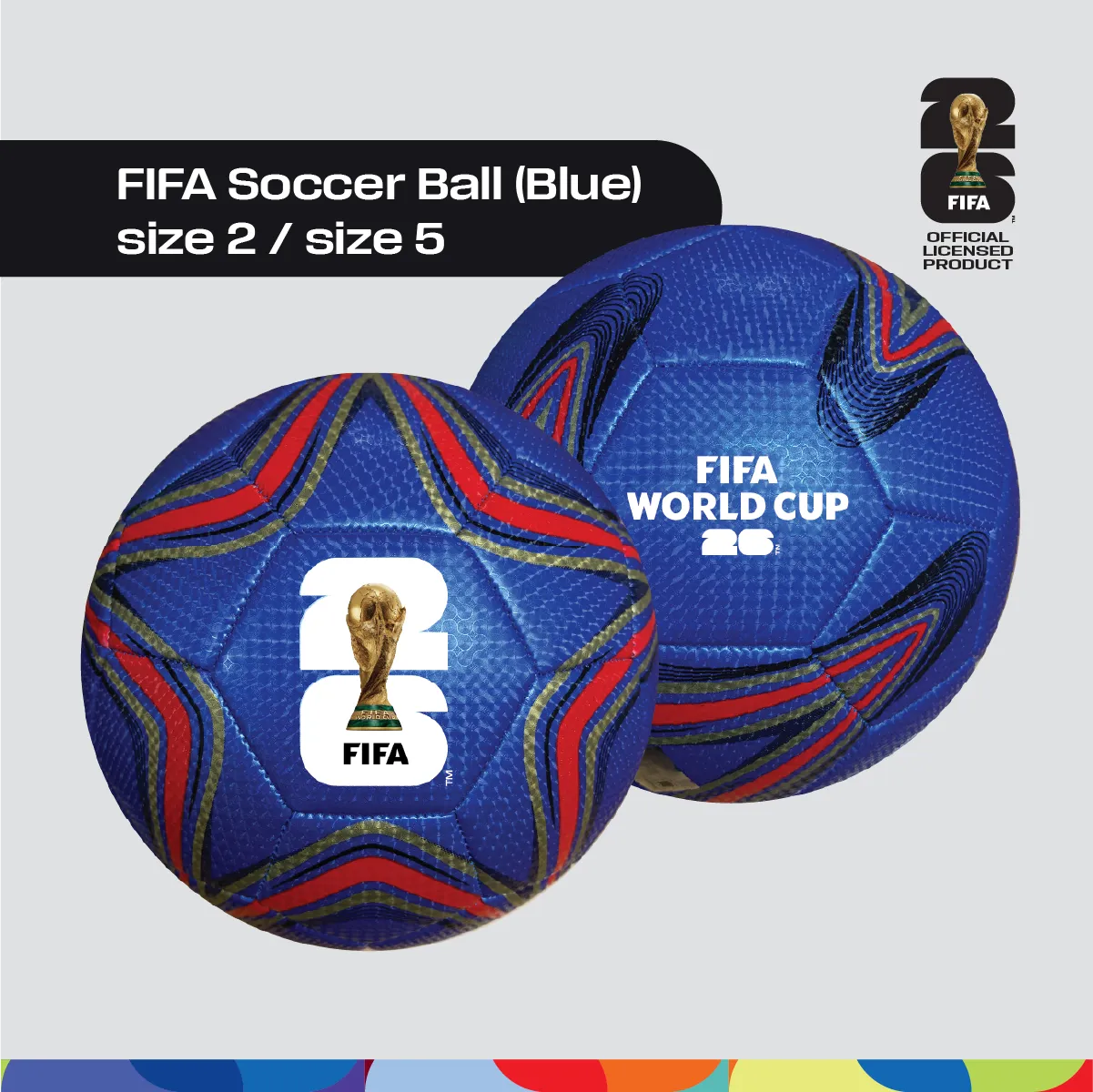 FIFA World Cup 2026â„¢ Football - Blue