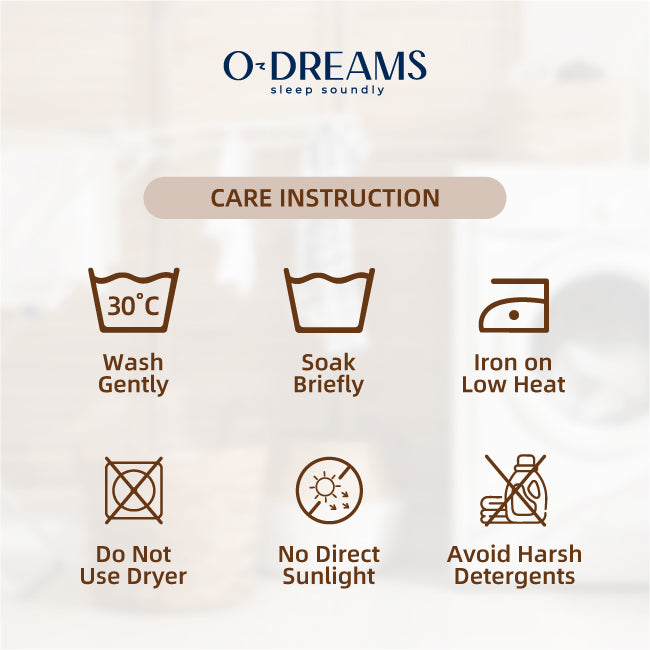 ODREAMS Premium Super Tencel™️ Bolstercase