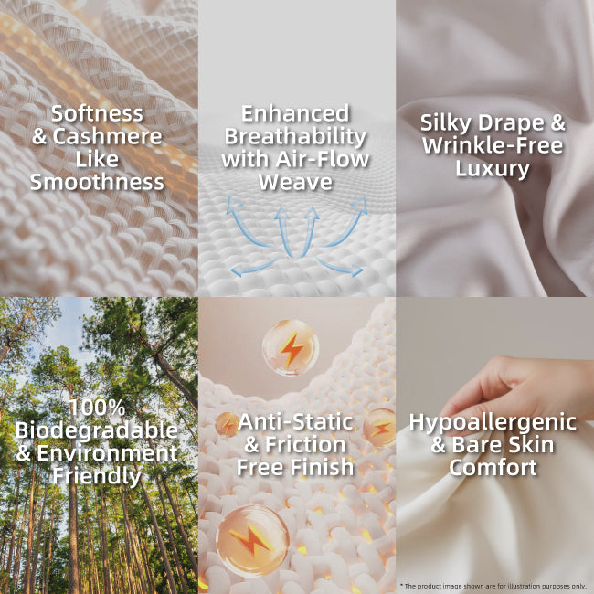 ODREAMS Premium Super Tencel™️ Bolstercase