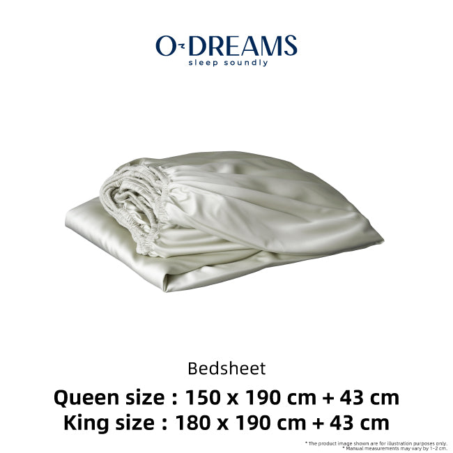 ODREAMS Premium 100% Austria Lenzing Tencel™️ 5Pcs Bedsheet Set