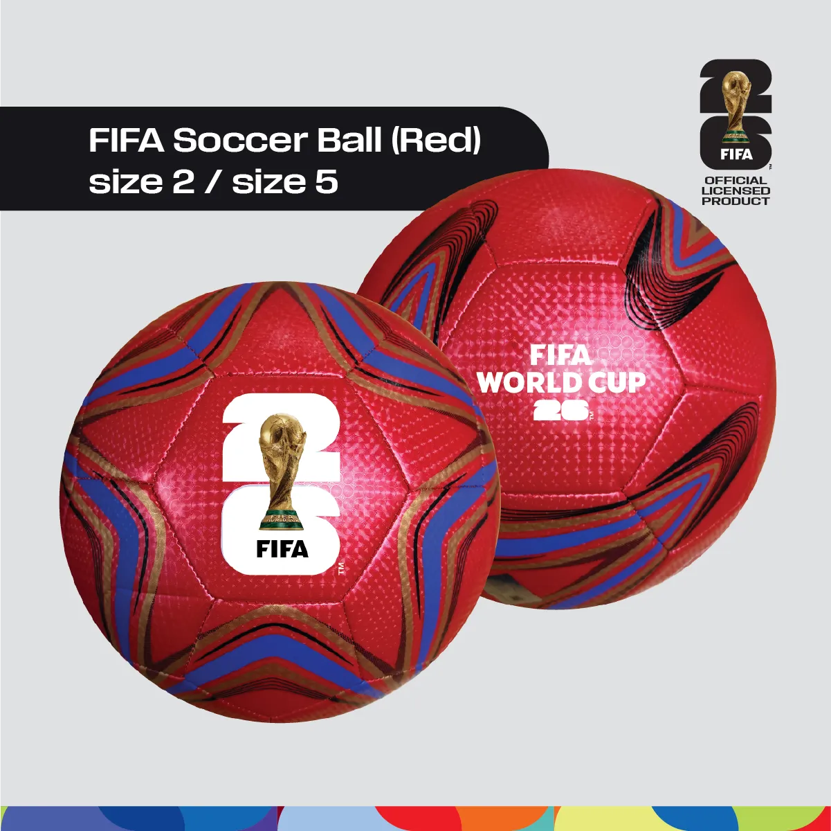 FIFA World Cup 2026â„¢ Football - Red