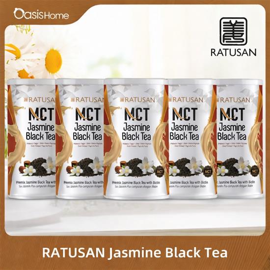 Ratusan MCT Jasmine Black Tea 375g 4 Tins Free 1 Tin