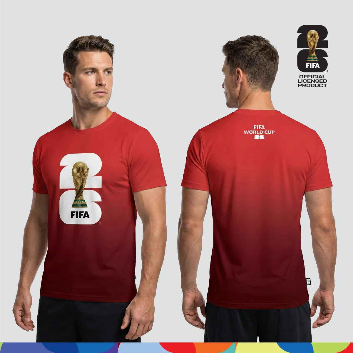 FIFA World Cup 2026â„¢ Unisex Dry-Fit Sportswear Red Gradient