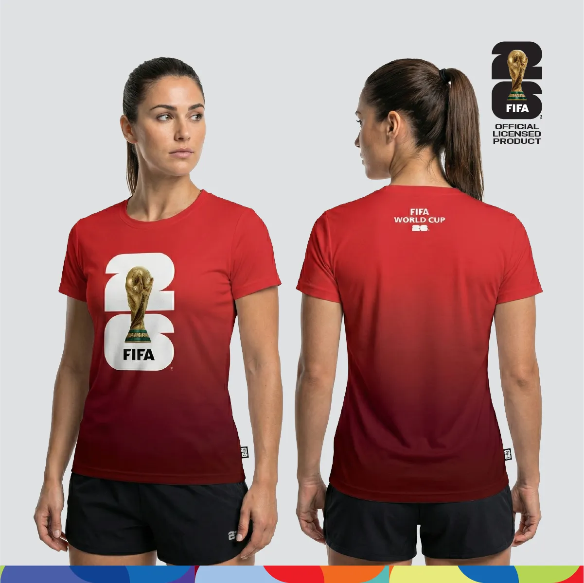 FIFA World Cup 2026â„¢ Unisex Dry-Fit Sportswear Red Gradient