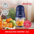 Doshio Mini Chopper 0.3L (Blue)