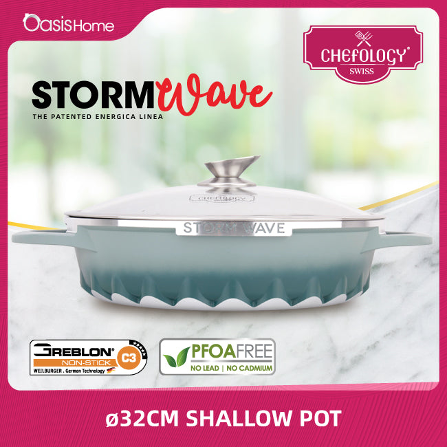 Chefology Swiss Stormwave 32cm 浅锅