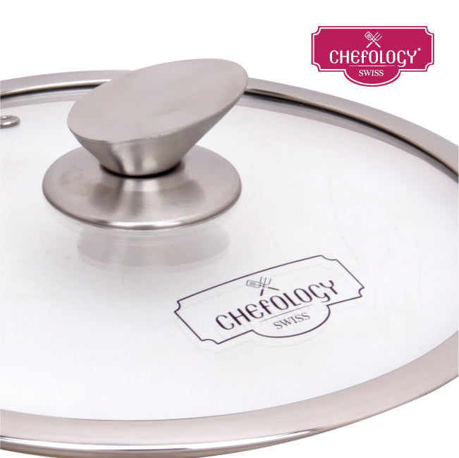 Chefology Swiss Stormwave 32cm Shallow Pot