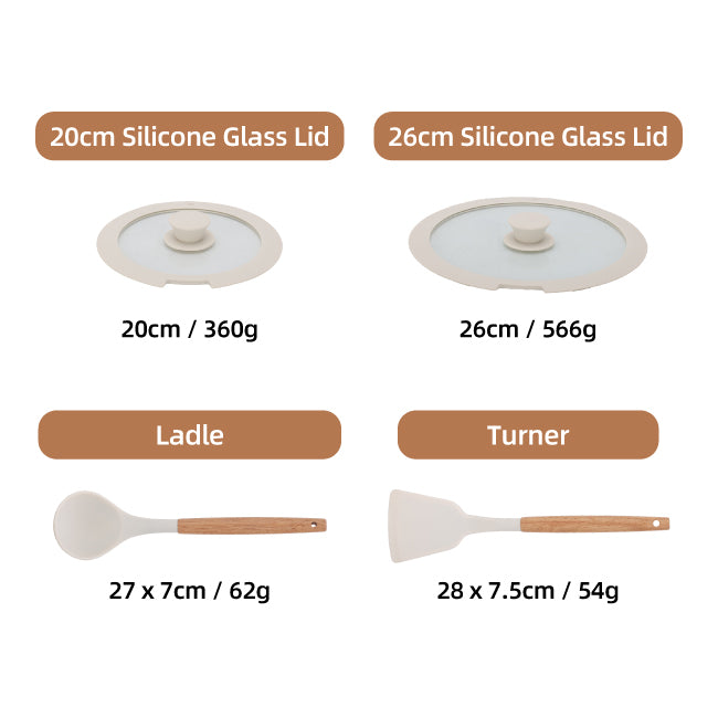 Chefology Klipp Cookware 3pcs Set