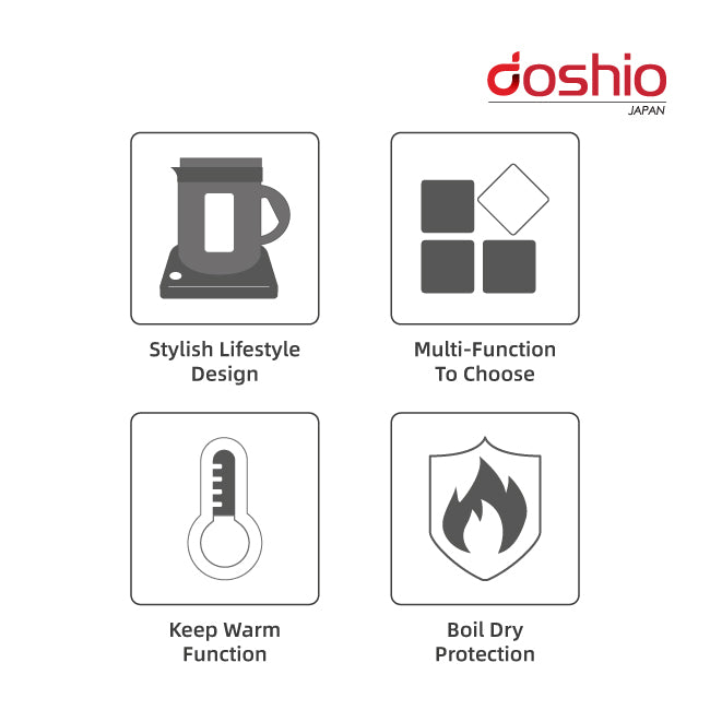 Doshio Health Pot 1.5L