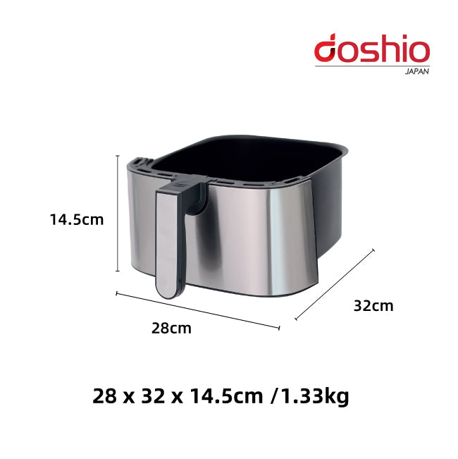 Doshio Primo Air Fryer Free 101 Air Fryer Recipe Book