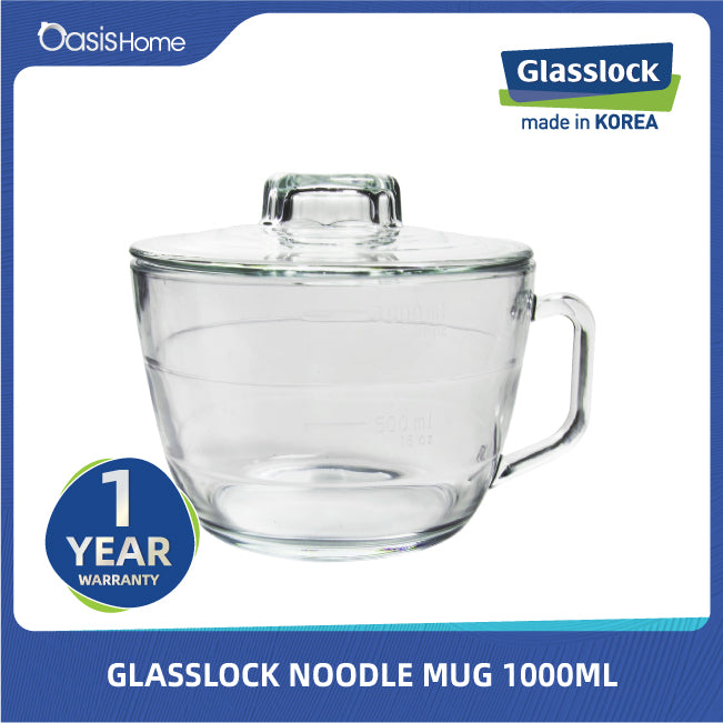 Glasslock Microwave Safe Noodle Mug