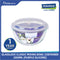 Glasslock Round Microwave Safe Mixing Bowl 2000ml (Purple Silicone Lid)