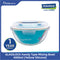 Glasslock Handy Mixing Bowl 4000ml (Yellow Silicone)