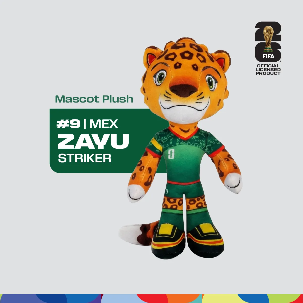 FIFA World Cup 2026™ 11-inch Zayu Mascot Plush Toy