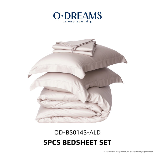 ODREAMS Premium Top Micro Tencel™️ 5 Pcs Bedsheet Set