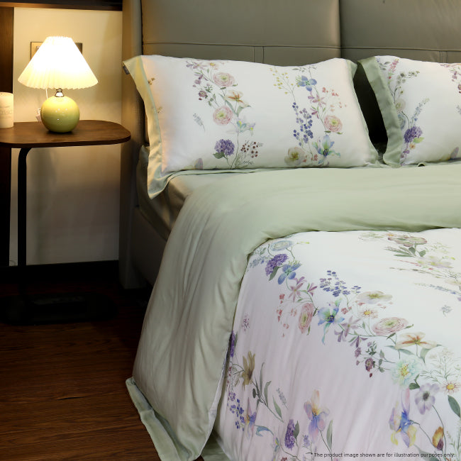 ODREAMS Premium 100% Austria Lenzing Tencel™️ 5Pcs Bedsheet Set