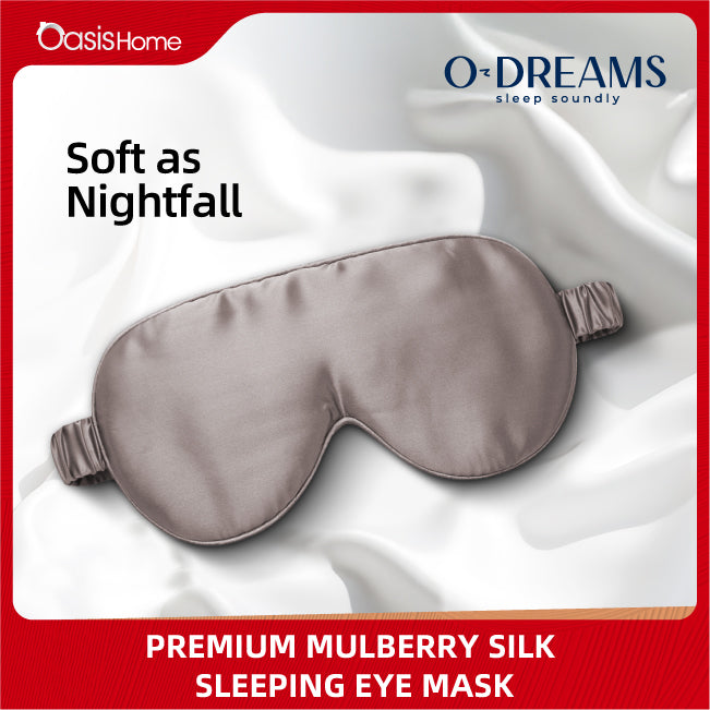 ODREAMS Premium Mulberry Silk Sleeping Eye Mask