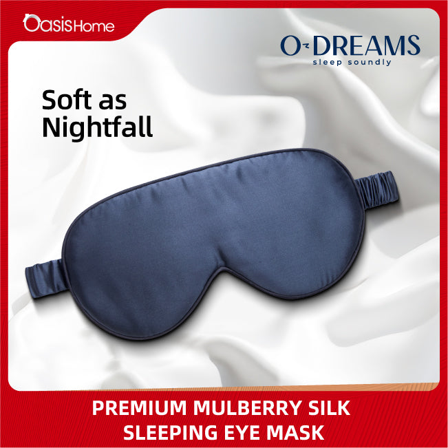 ODREAMS Premium Mulberry Silk Sleeping Eye Mask