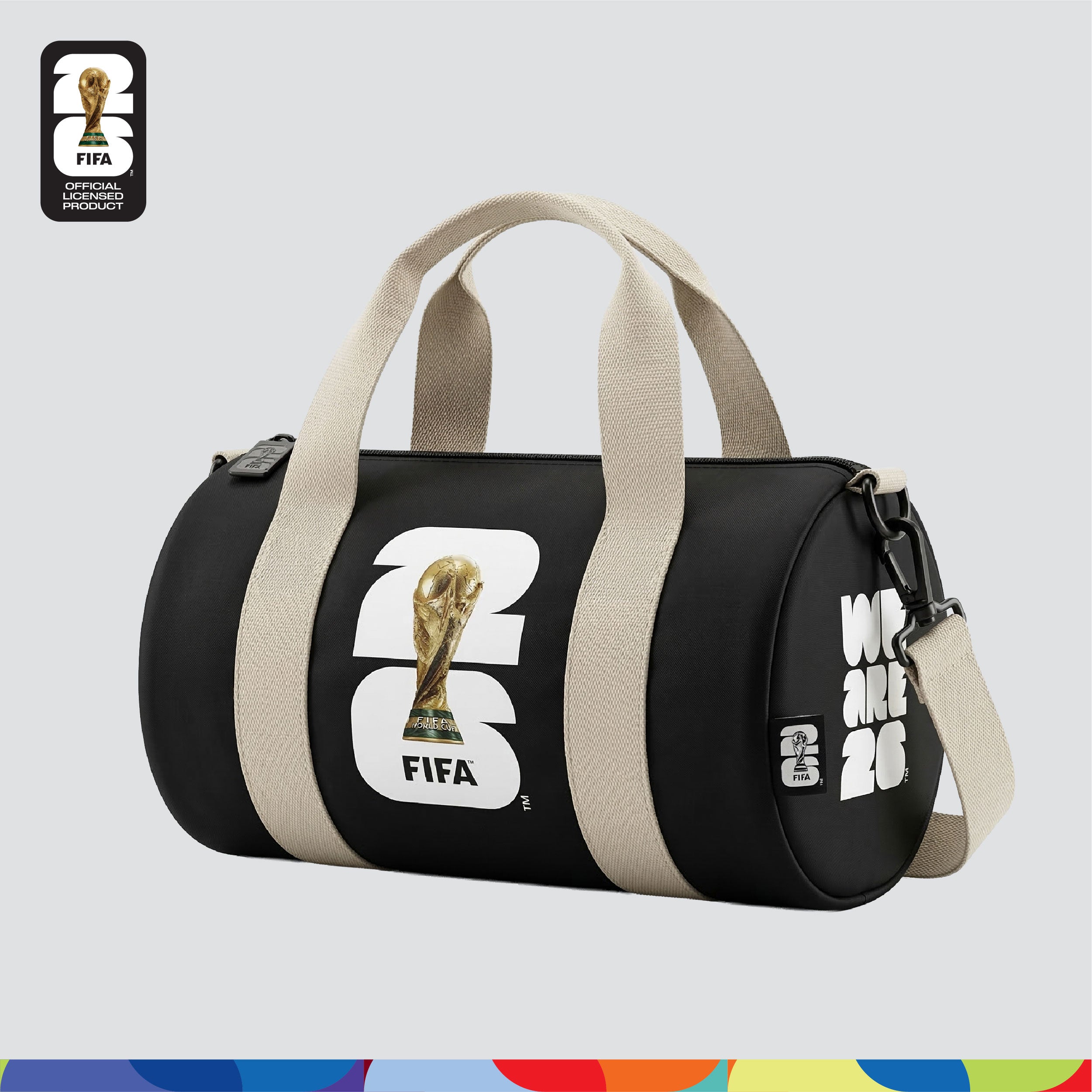 FIFA World Cup 2026™ Mini Duffel Bag Black Color with Trophy