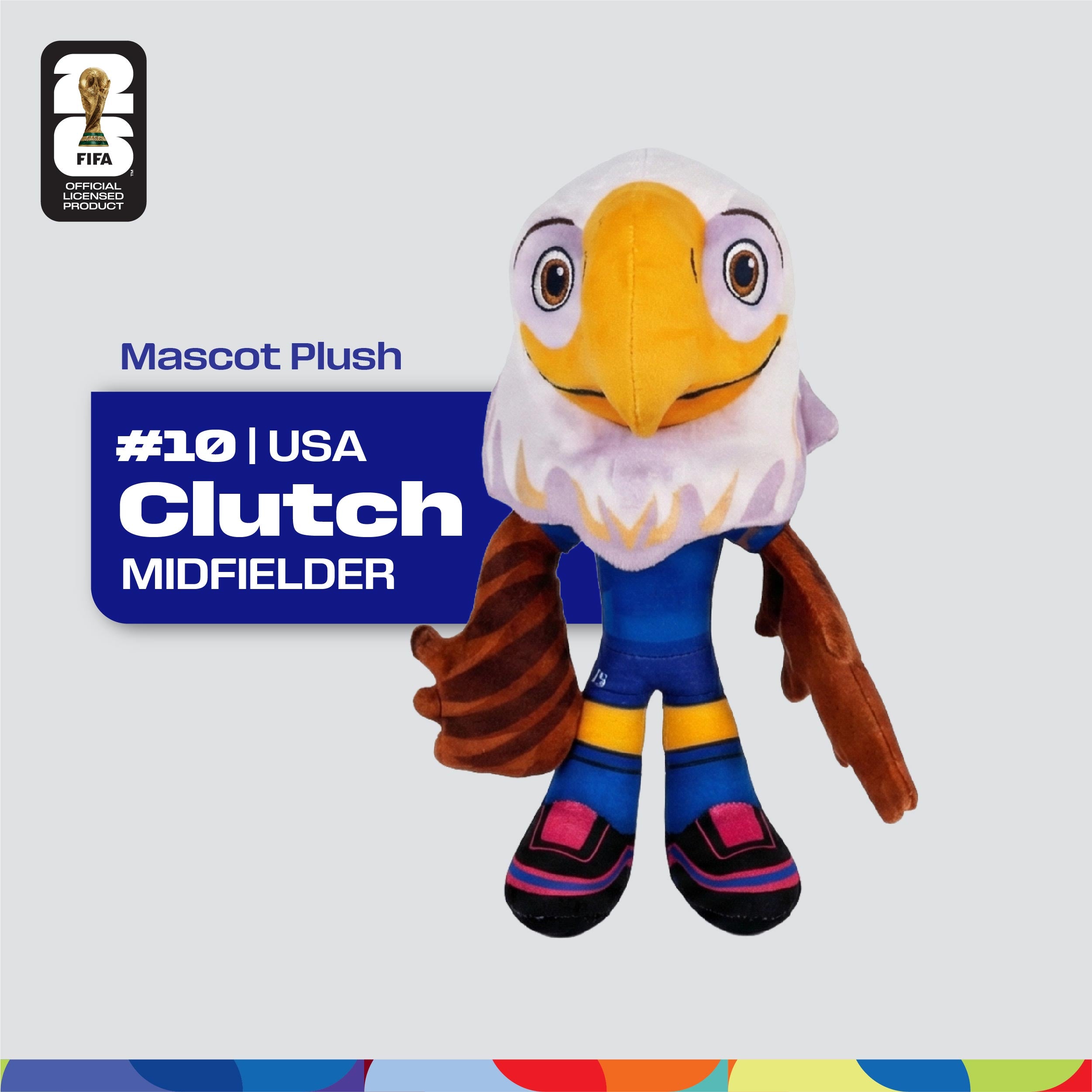 FIFA World Cup 2026™ 11-inch Clutch Mascot Plush Toy