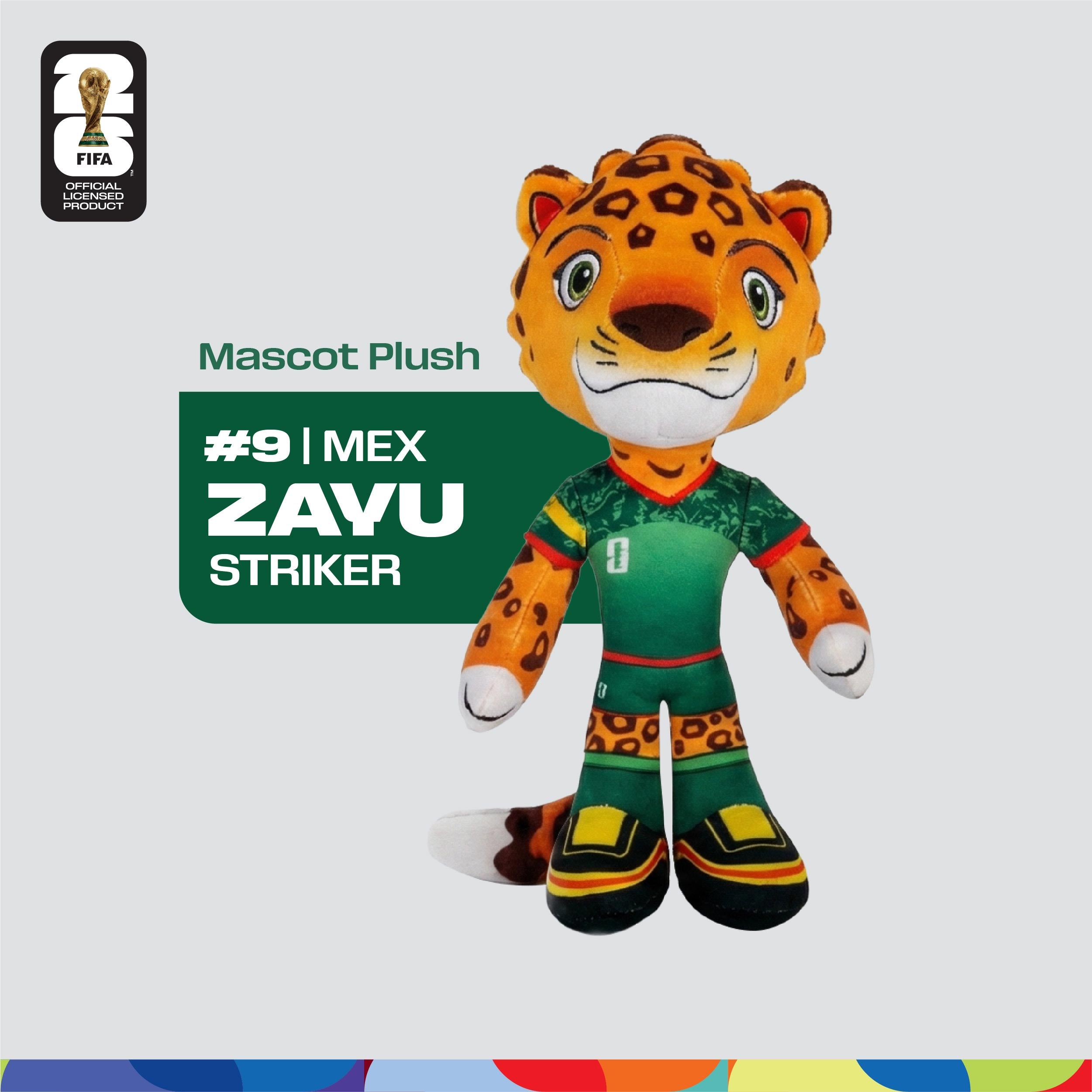 FIFA World Cup 2026™ 11-inch Zayu Mascot Plush Toy