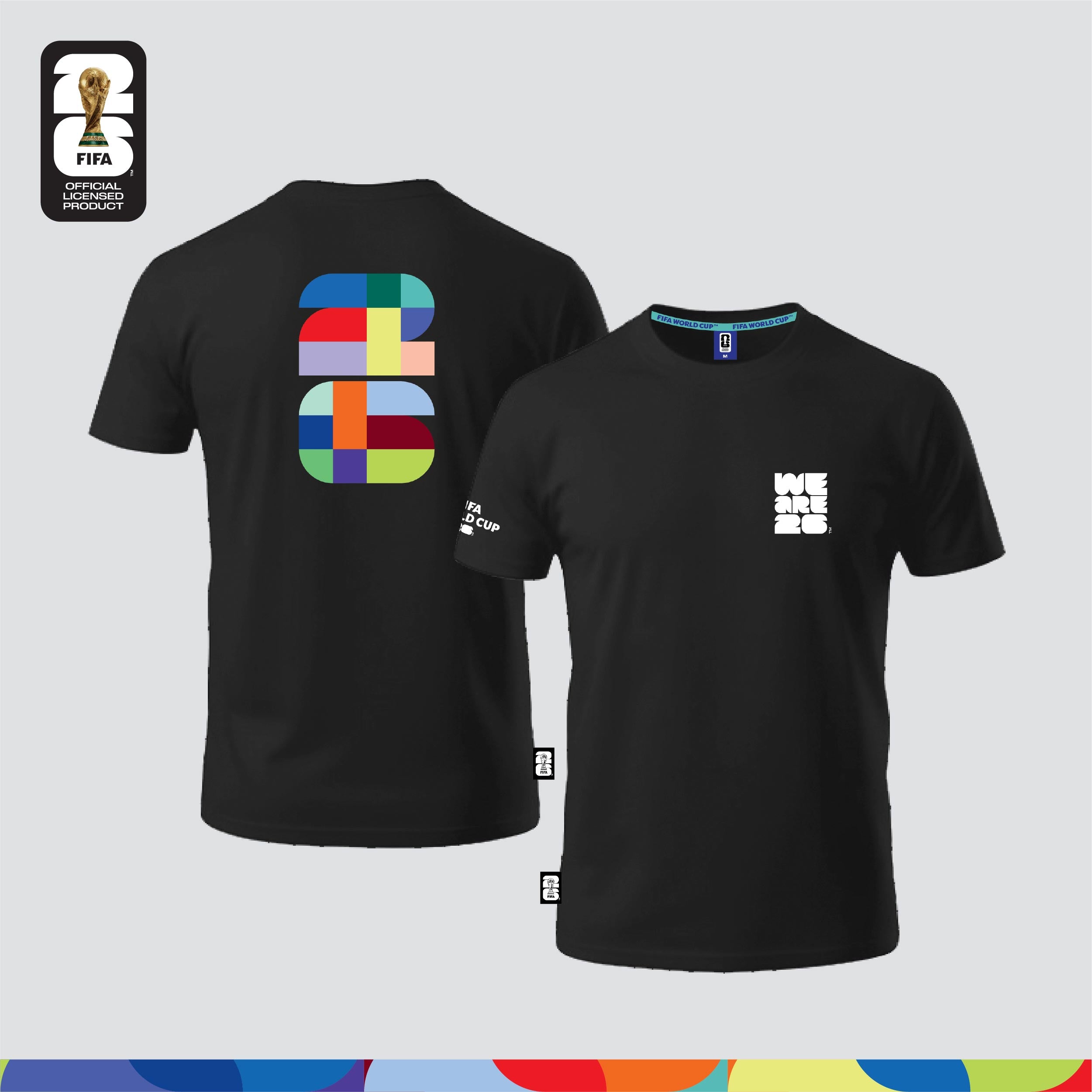 FIFA World Cup 2026™ Unisex Cotton Tee Black