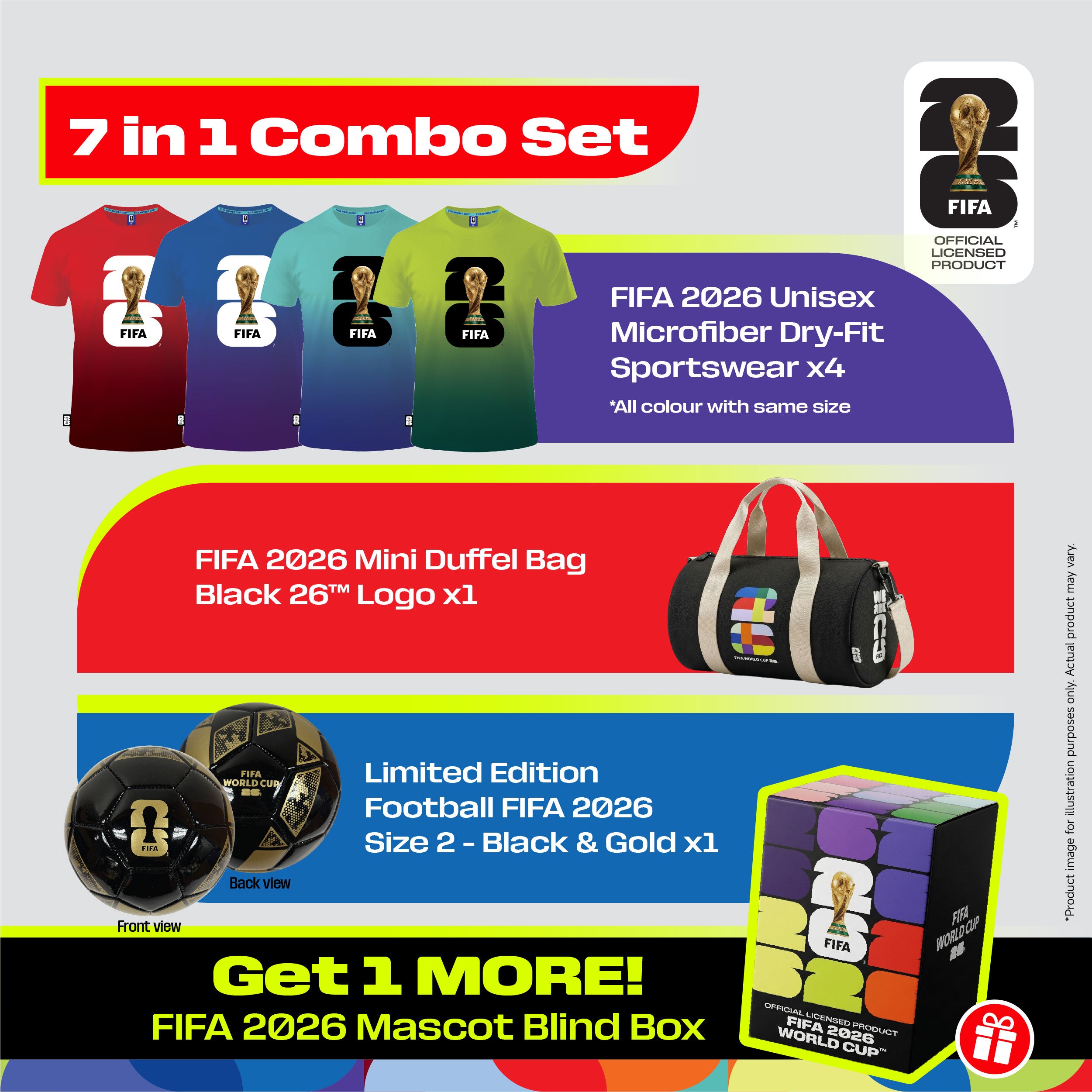 FIFA World Cup 2026™ 7 in 1 Combo