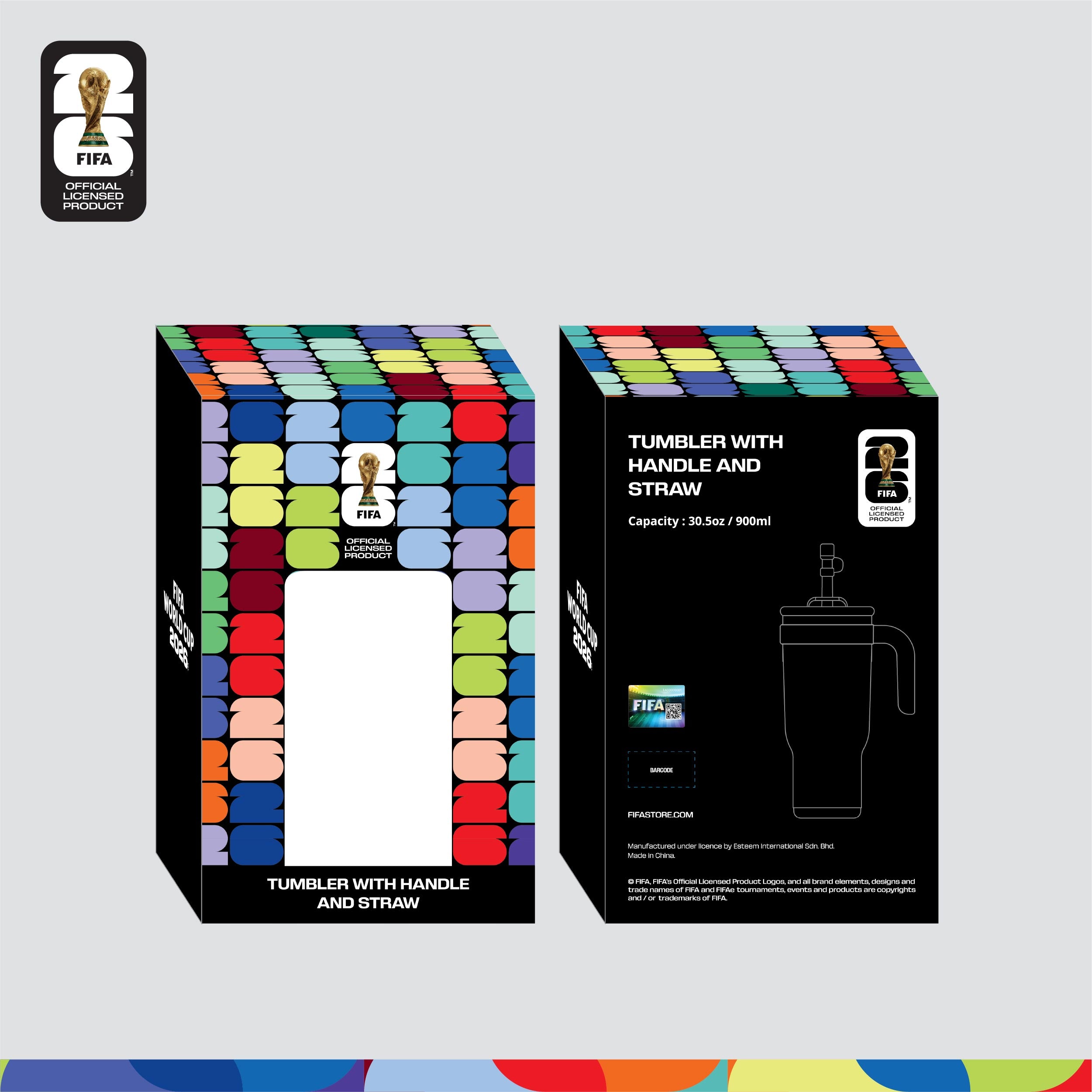 FIFA World Cup 2026™ Double Wall Vacuum Tumbler 900ml