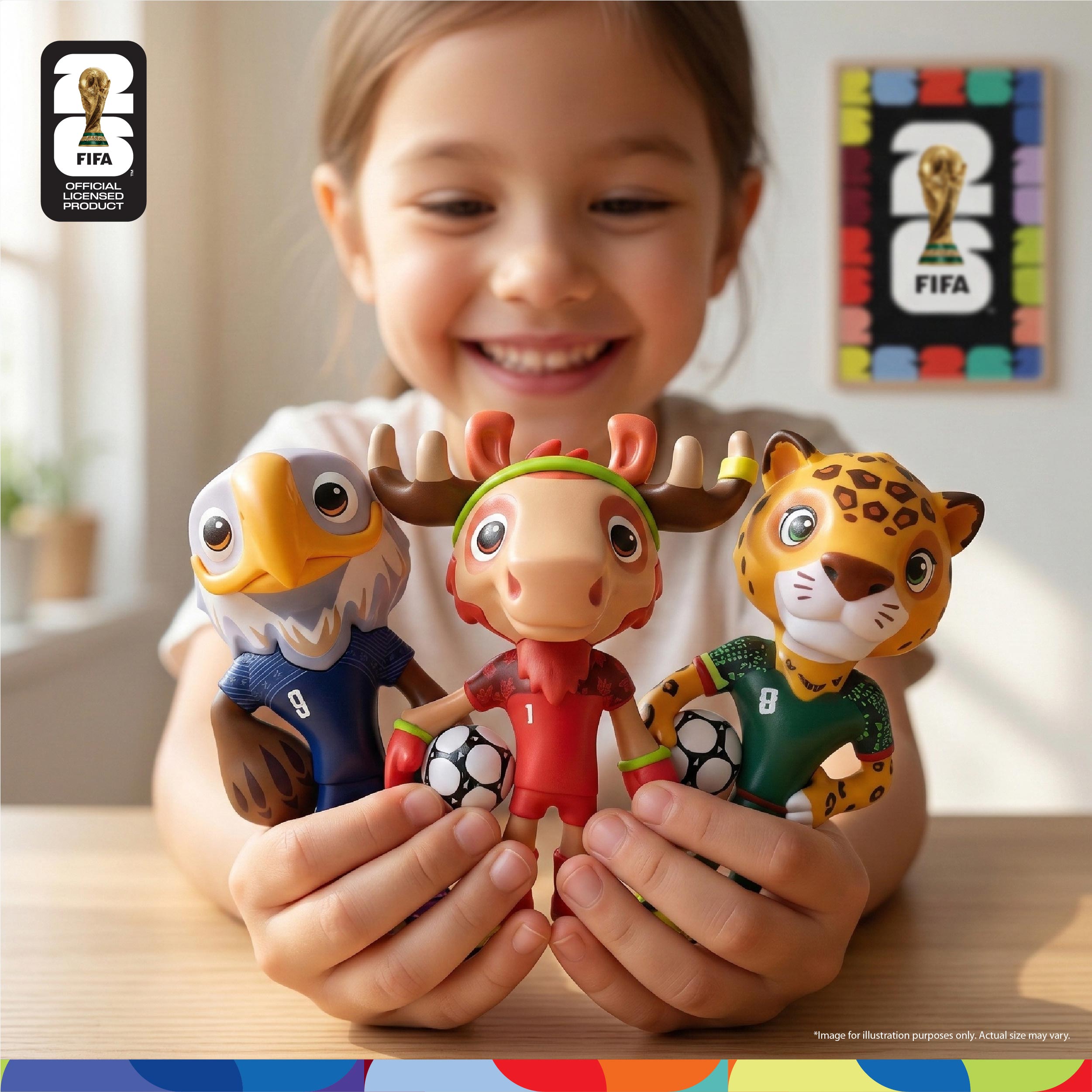 FIFA World Cup 2026™ Mascot 3D Figurine Box