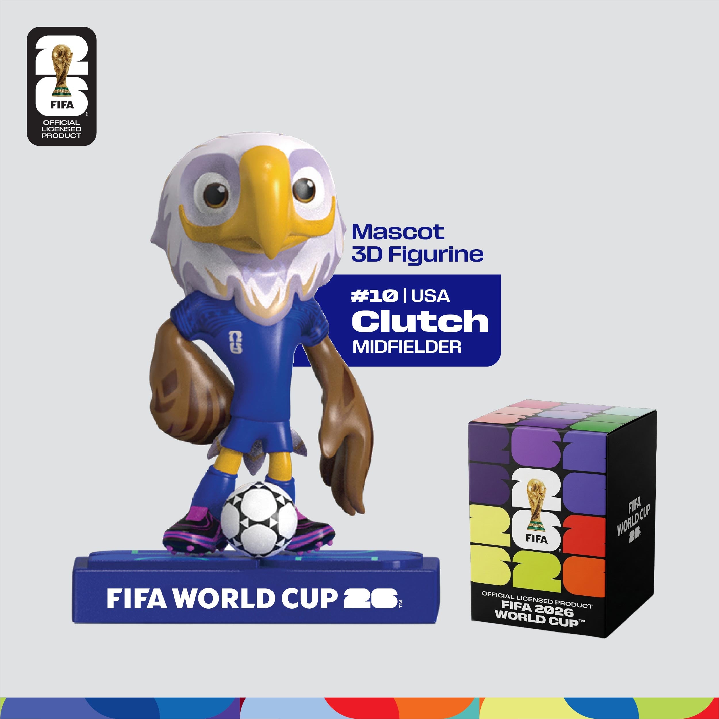 FIFA World Cup 2026™ Mascot 3D Figurine Box