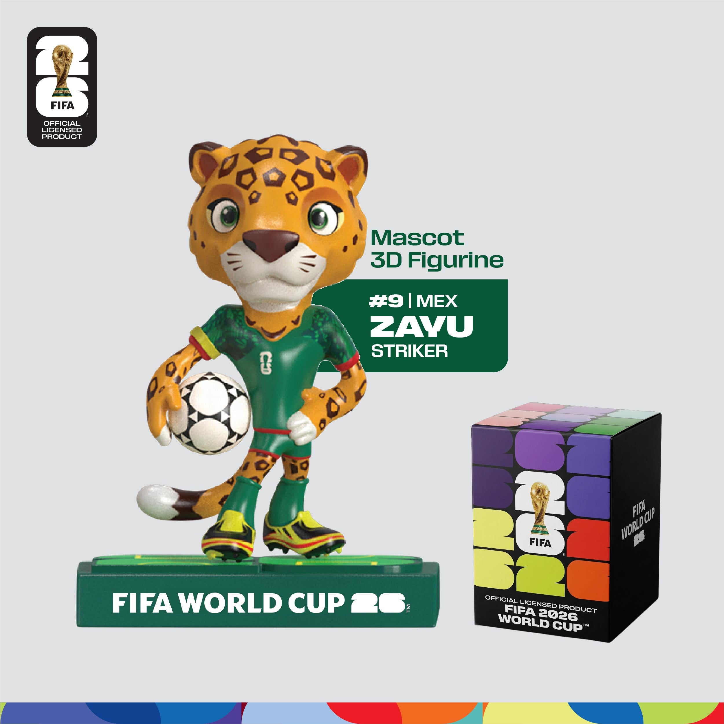 FIFA World Cup 2026™ Mascot 3D Figurine Box