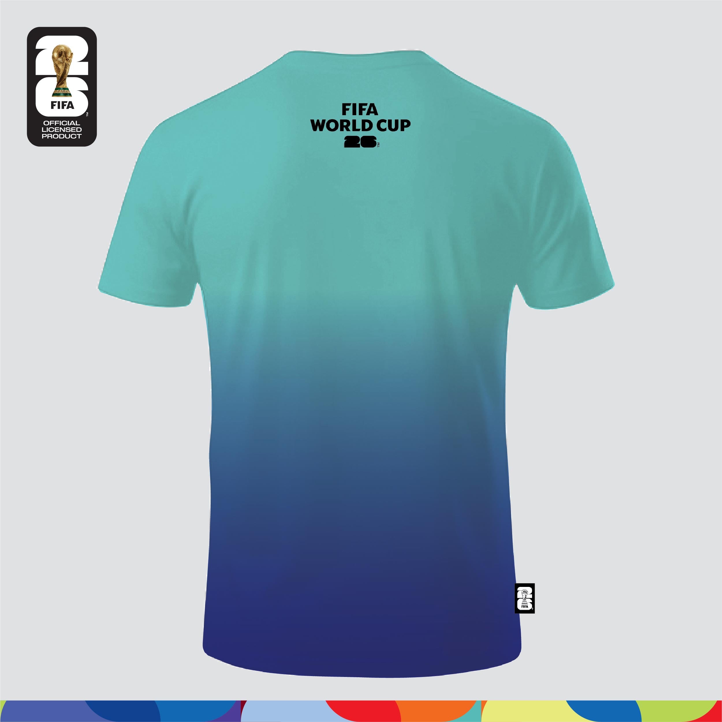 FIFA World Cup 2026™ Unisex Dry-Fit Jersey Turquoise-Blue Gradient