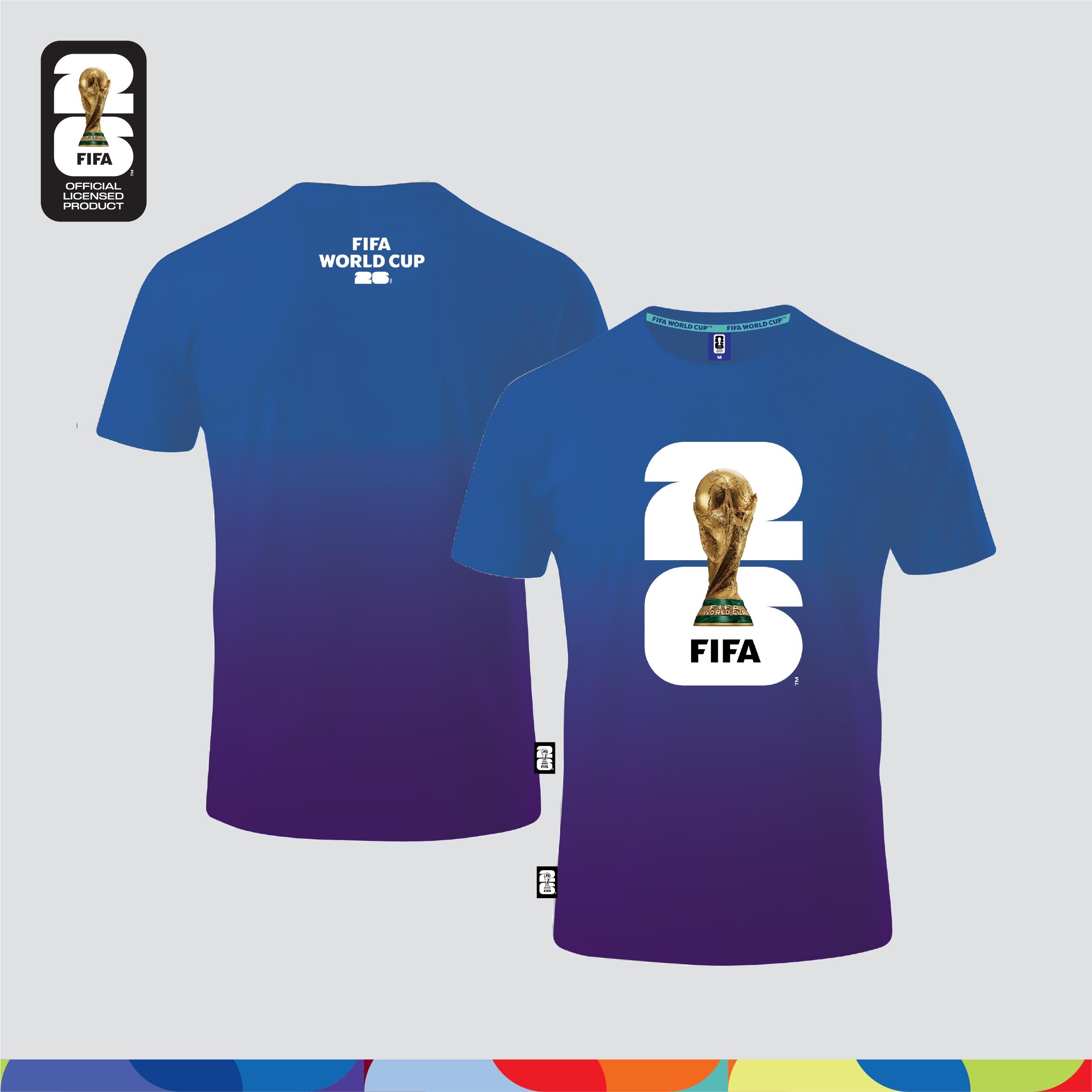 FIFA World Cup 2026™ Unisex Dry-Fit Jersey Blue-Purple Gradient