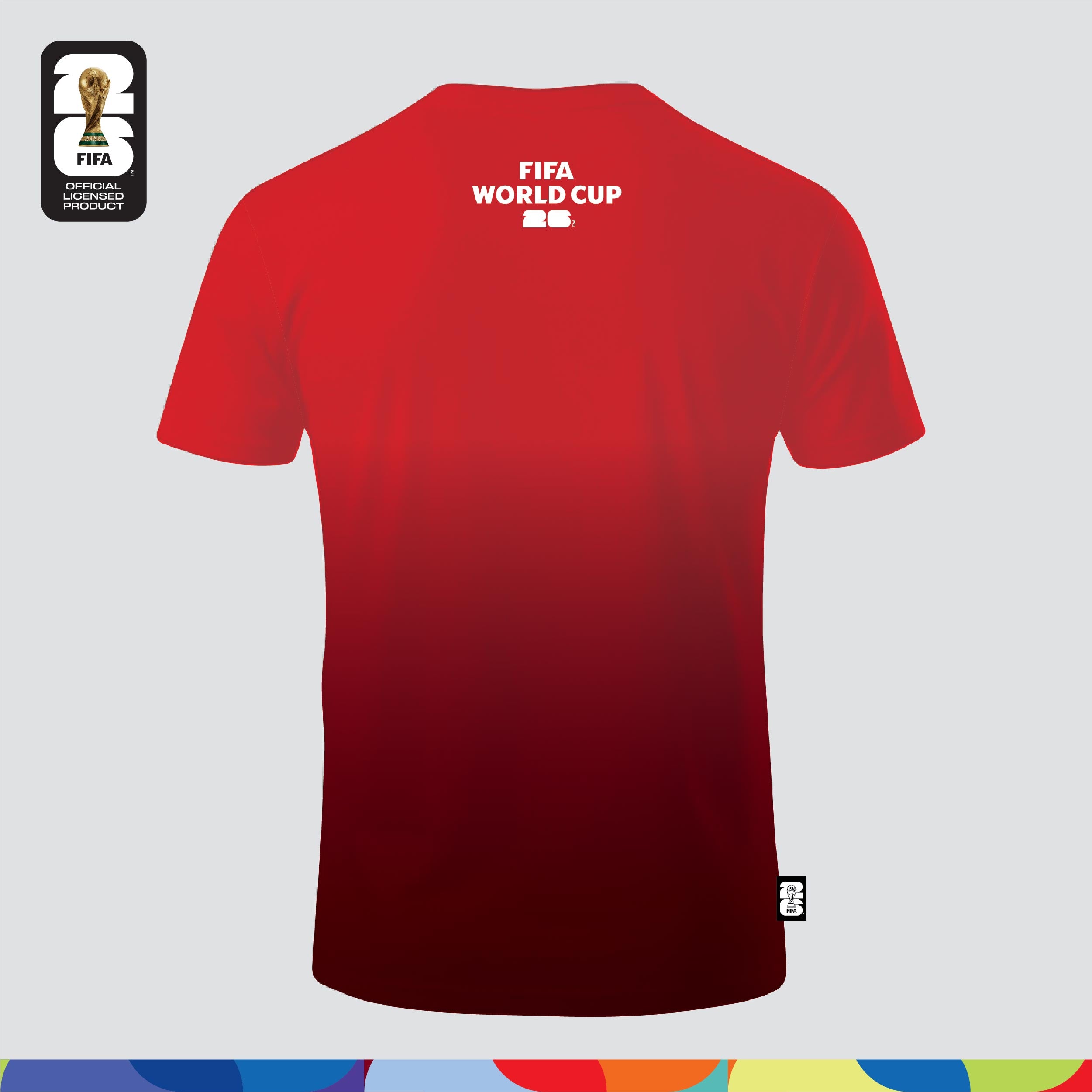 FIFA World Cup 2026™ Unisex Dry-Fit Jersey Red Gradient