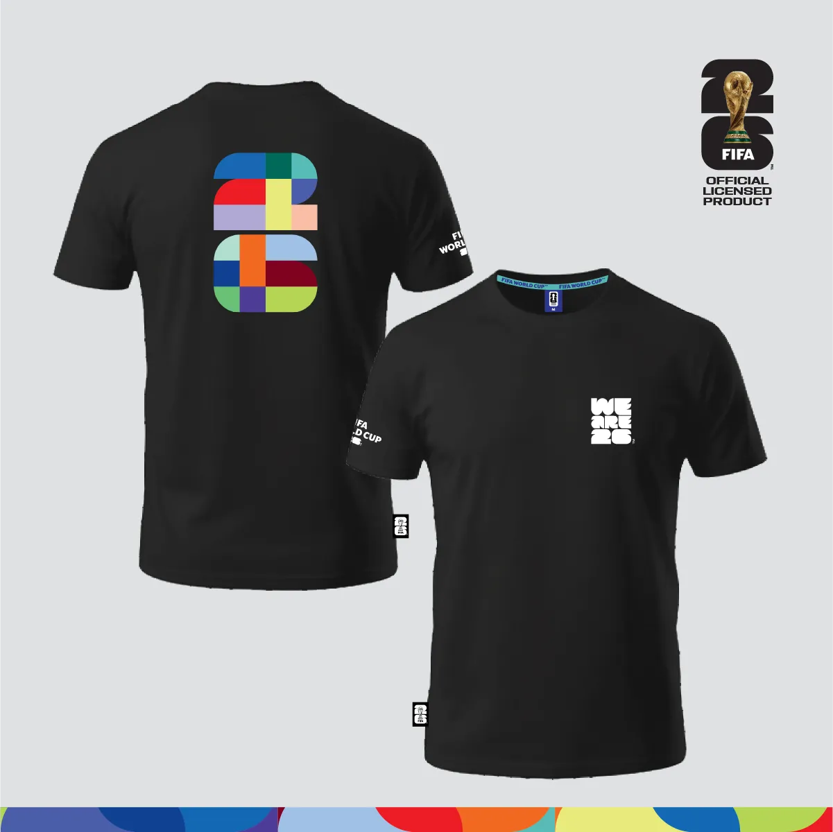 FIFA World Cup 2026™ Unisex Cotton Tee Black