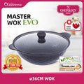 Chefology 36cm Master Wok Evo Free Kitchen Hanging Towel (Red)